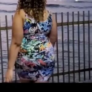 Colorful Graphic Print Dress/ Blue Tye Dye Dress XL 2 Dress Bundle $8